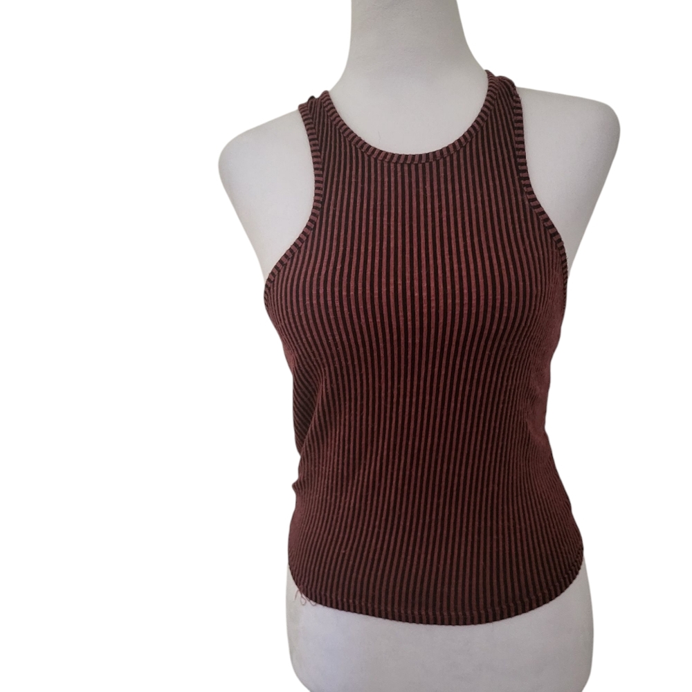 Caution to the Wind Tank Burnt Orange sz S